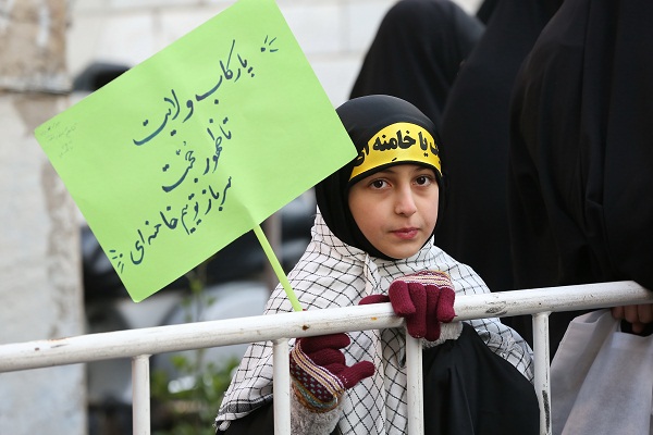 دیدار مردم قم با امام خامنه ای