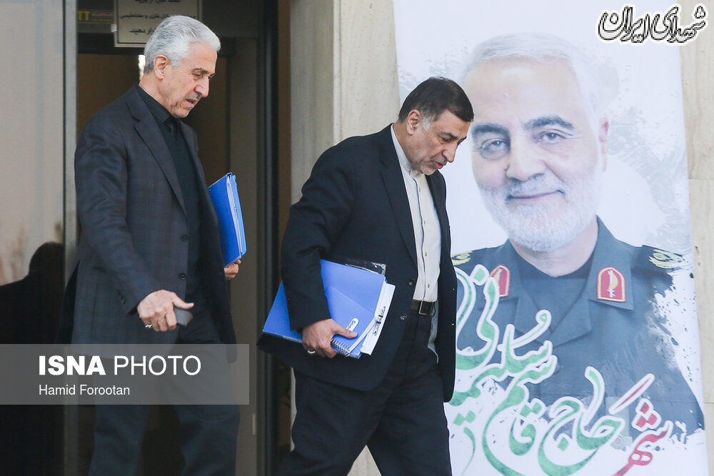 تصاویر حاج قاسم سلیمانی در جلسه هیات دولت