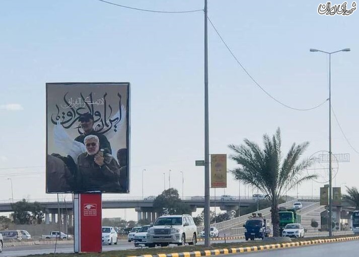 تصویر حاج قاسم و ابومهدی در نجف اشرف