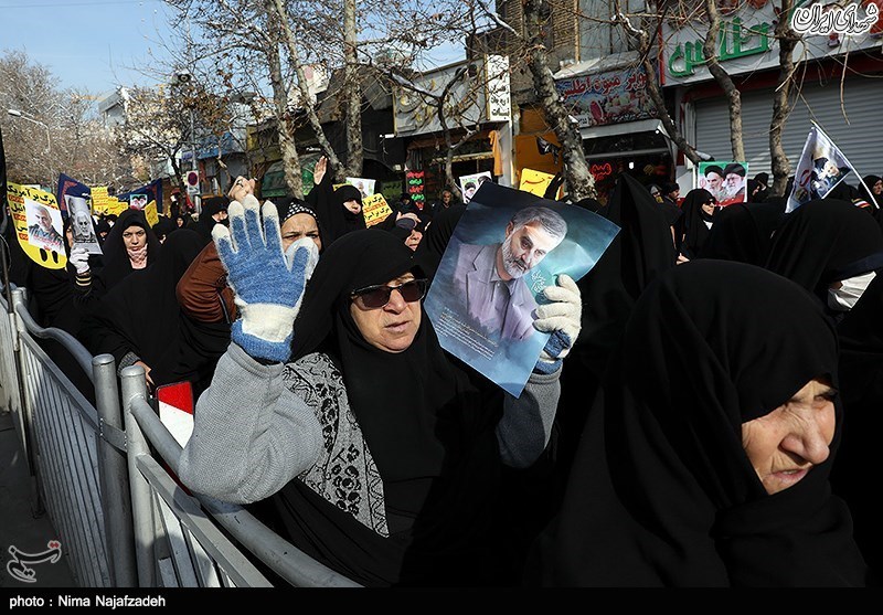 راهپیمایی مردم مشهد در حمایت از سرداران مقاومت