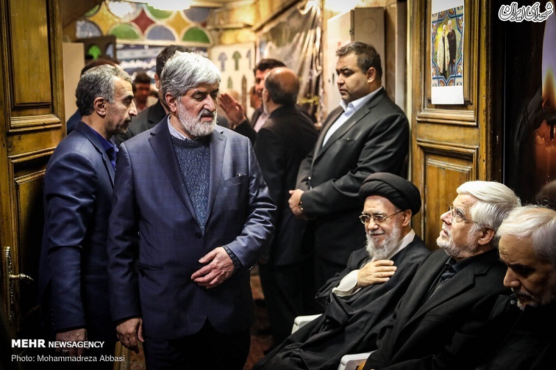 عکس/ نگاه معنادار مطهری به عارف