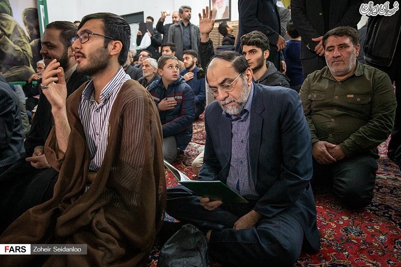 عکس/ رحیم پور ازغدی در بزرگداشت ابومهدی