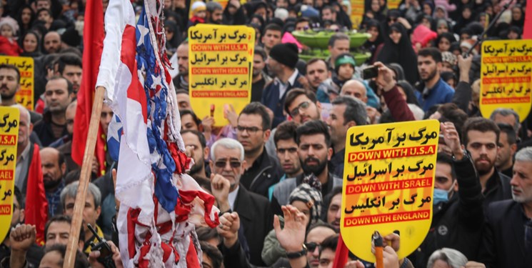 راهپیمایی سراسری در حمایت از اقتدار نظام در برابر آمریکا برگزار میشود راهپیمایی سراسری در حمایت از اقتدار نظام در برابر آمریکا برگزار میشود