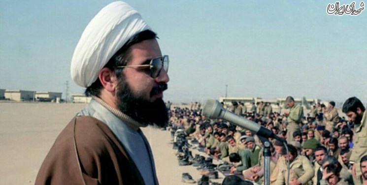 عکس/ سخنرانی روحانی برای رزمندگان اسلام