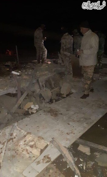 حمله آمریکا به مواضع حشد شعبی +تصاویر حمله آمریکا به مواضع حشد شعبی +تصاویر