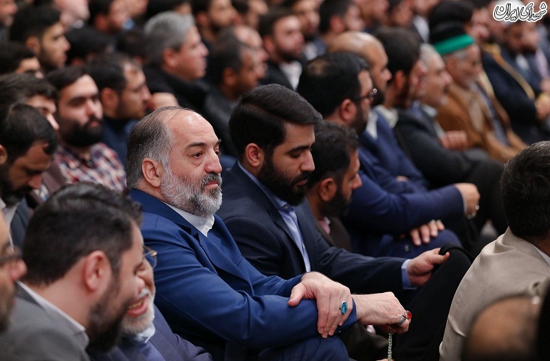 عکس/ نریمان پناهی در بیت رهبری
