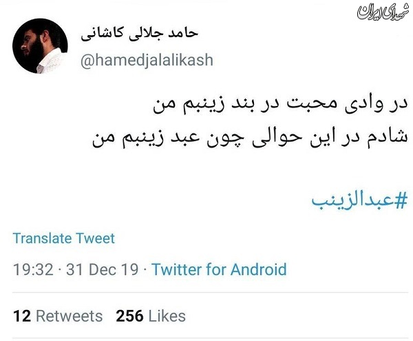 دلنوشته مستندساز درگذشته برای حضرت زینب(س)