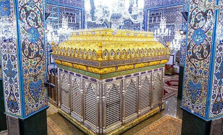نصب سقف ضریح حرم حضرت زینب+عکس نصب سقف ضریح حرم حضرت زینب+عکس