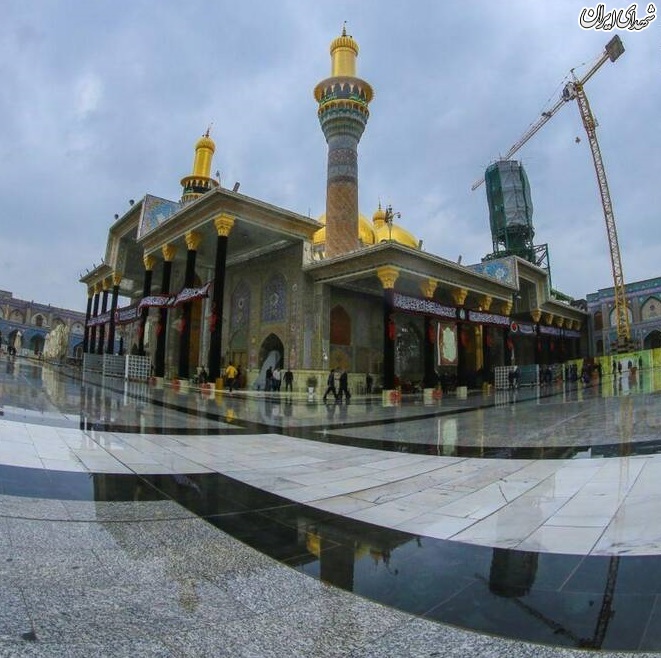 عکس/ حال وهوای بارانی کاظمین