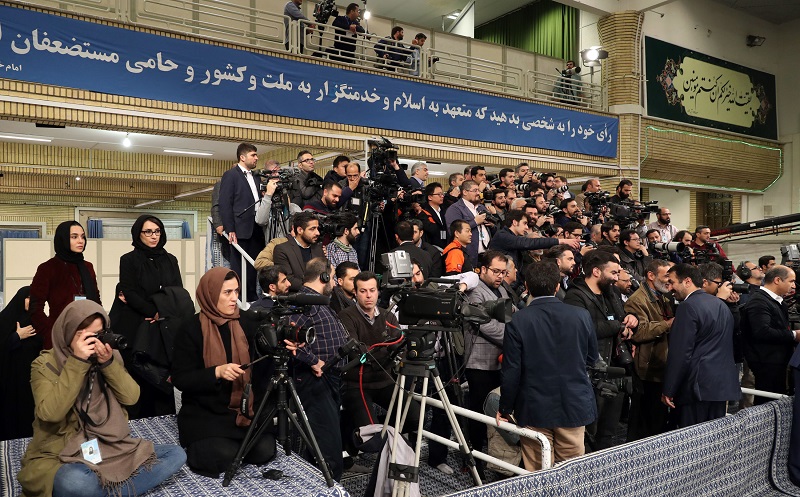 حضور رهبر انقلاب پای صندوق رای