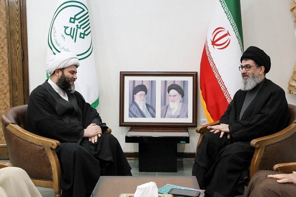 دیدار سیدهاشم الحیدری بارئیس سازمان تبلیغات دیدار سیدهاشم الحیدری بارئیس سازمان تبلیغات