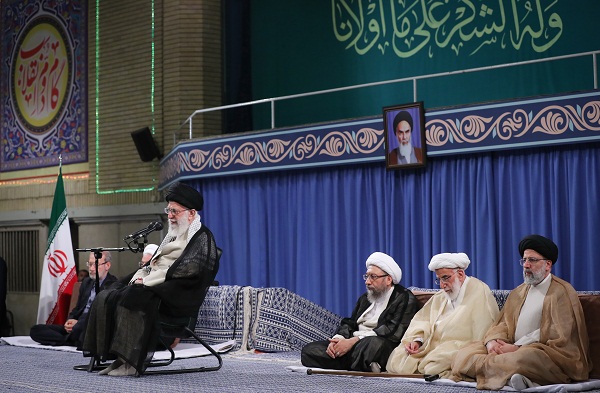 عکس/دیدار مسئولان نظام و سفرای کشورهای اسلامی با رهبر انقلاب
