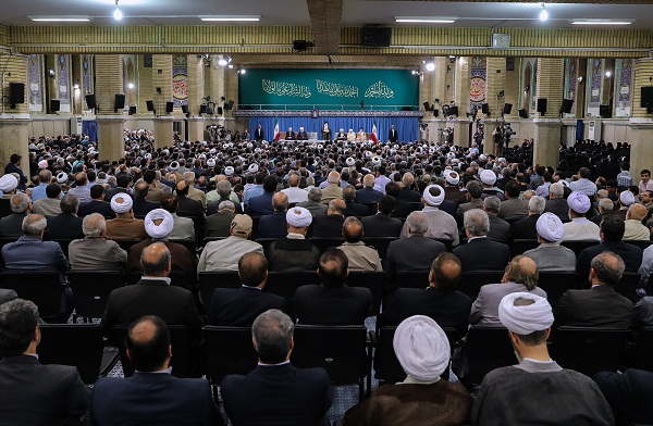 عکس/دیدار مسئولان نظام و سفرای کشورهای اسلامی با رهبر انقلاب