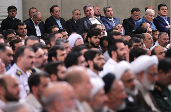 عکس/دیدار مسئولان نظام و سفرای کشورهای اسلامی با رهبر انقلاب