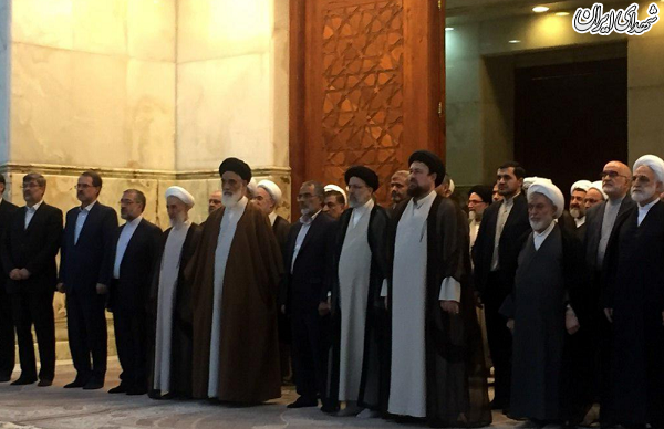 مسئولان عالی قضایی با آرمانهای امام راحل تجدید میثاق کردند مسئولان عالی قضایی با آرمانهای امام راحل تجدید میثاق کردند
