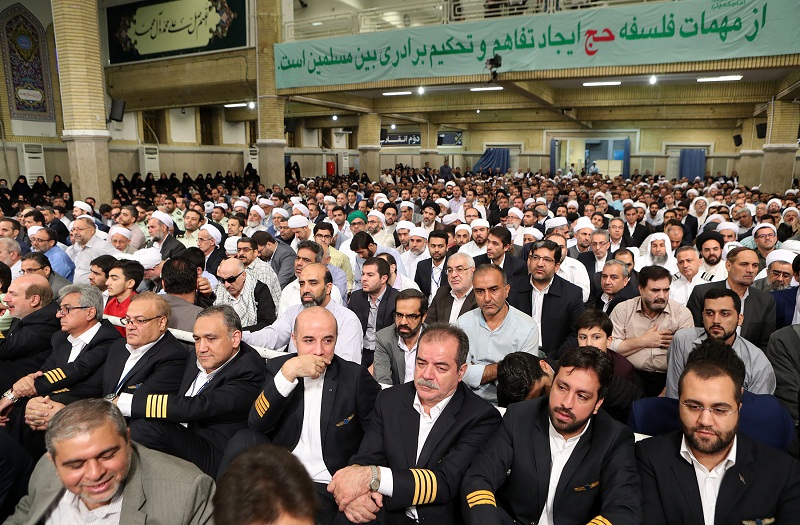 دیدار کارگزاران حج با رهبر انقلاب