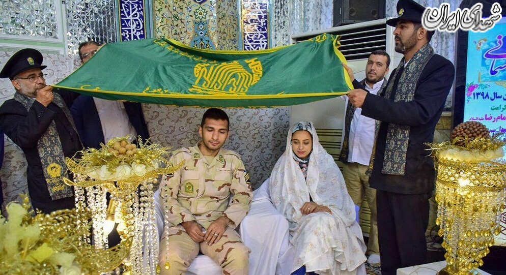 عکس/ یک مراسم عقد کاملا متفاوت