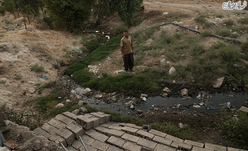 خسارات زلزله در روستای گلگیر-خوزستان