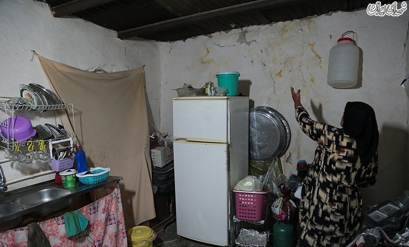 خسارات زلزله در روستای گلگیر-خوزستان