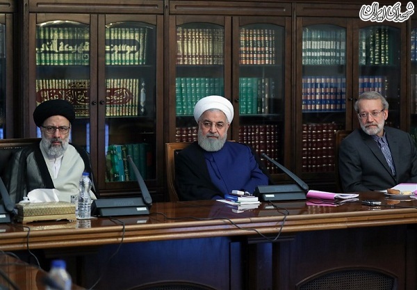 جلسه شورای عالی هماهنگی اقتصادی با حضور سران قوا+تصاویر