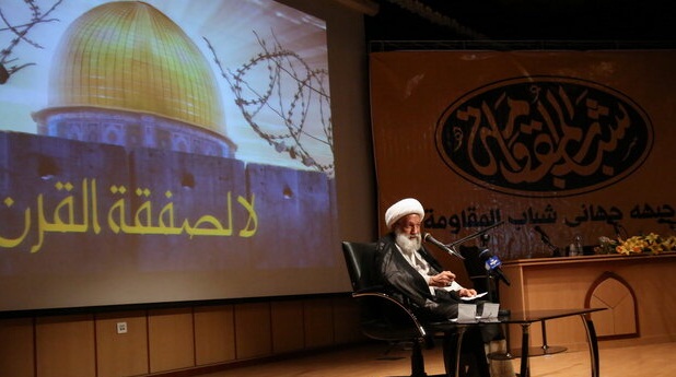 مقابل معامله قرن میایستیم/دولت ترامپ شیطانی است مقابل معامله قرن میایستیم/دولت ترامپ شیطانی است