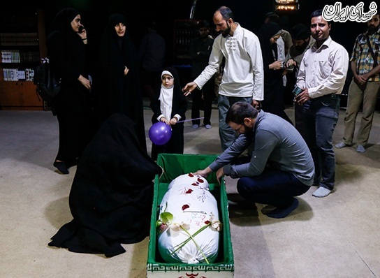 وداع با چهار شهید دفاع مقدس