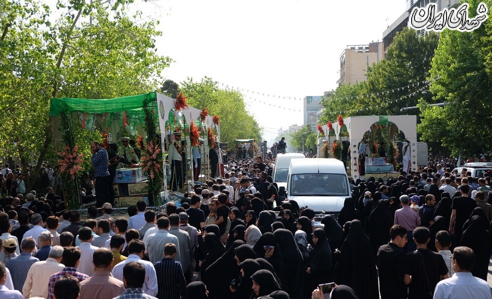 تشییع پیکر ۱۵۰ شهید دفاع مقدس