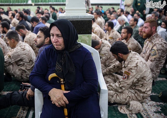 تشییع پیکر شهید سیدمحسن نقیبی