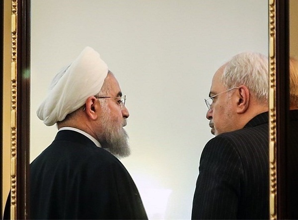 روحانی به دیدار ظریف رفت