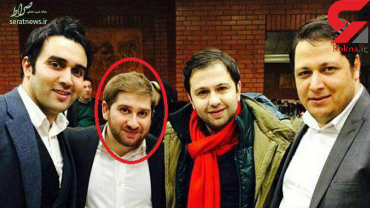 عکس/ سالار آقاخانی؛ متهم فراری در کنار بازیگر معروف!