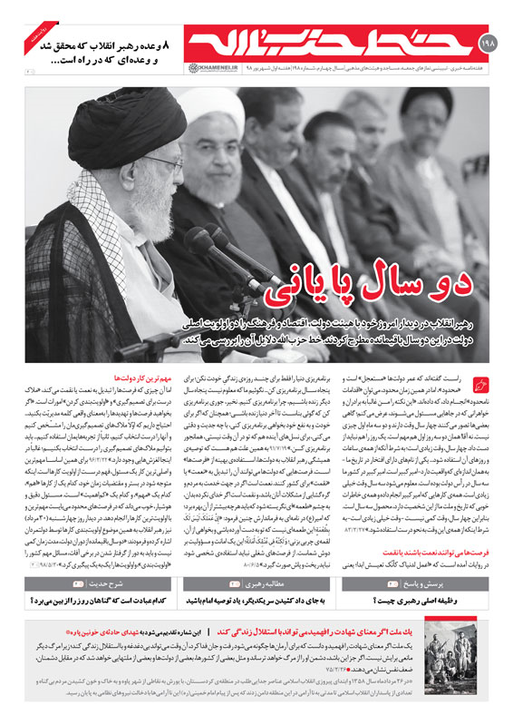 خط حزبالله ۱۹۸/دوسال پایانی خط حزبالله ۱۹۸/دوسال پایانی