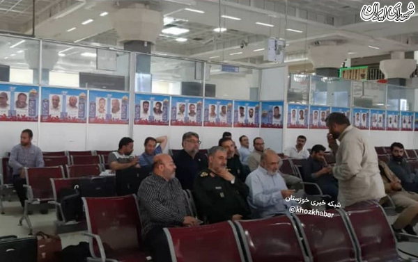 اقدام زیبای سردار سلامی در سفر خوزستان +عکس اقدام زیبای سردار سلامی در سفر خوزستان +عکس