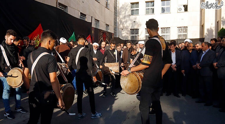عکس/ مراسم تشییع پیکر دو شهید گمنام