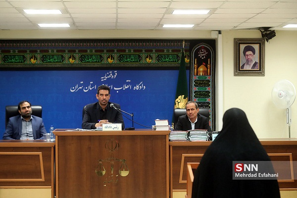 واکنش قاضی مسعودی مقام در رابطه با حجاب شبنم نعمت زاده واکنش قاضی مسعودی مقام در رابطه با حجاب شبنم نعمت زاده