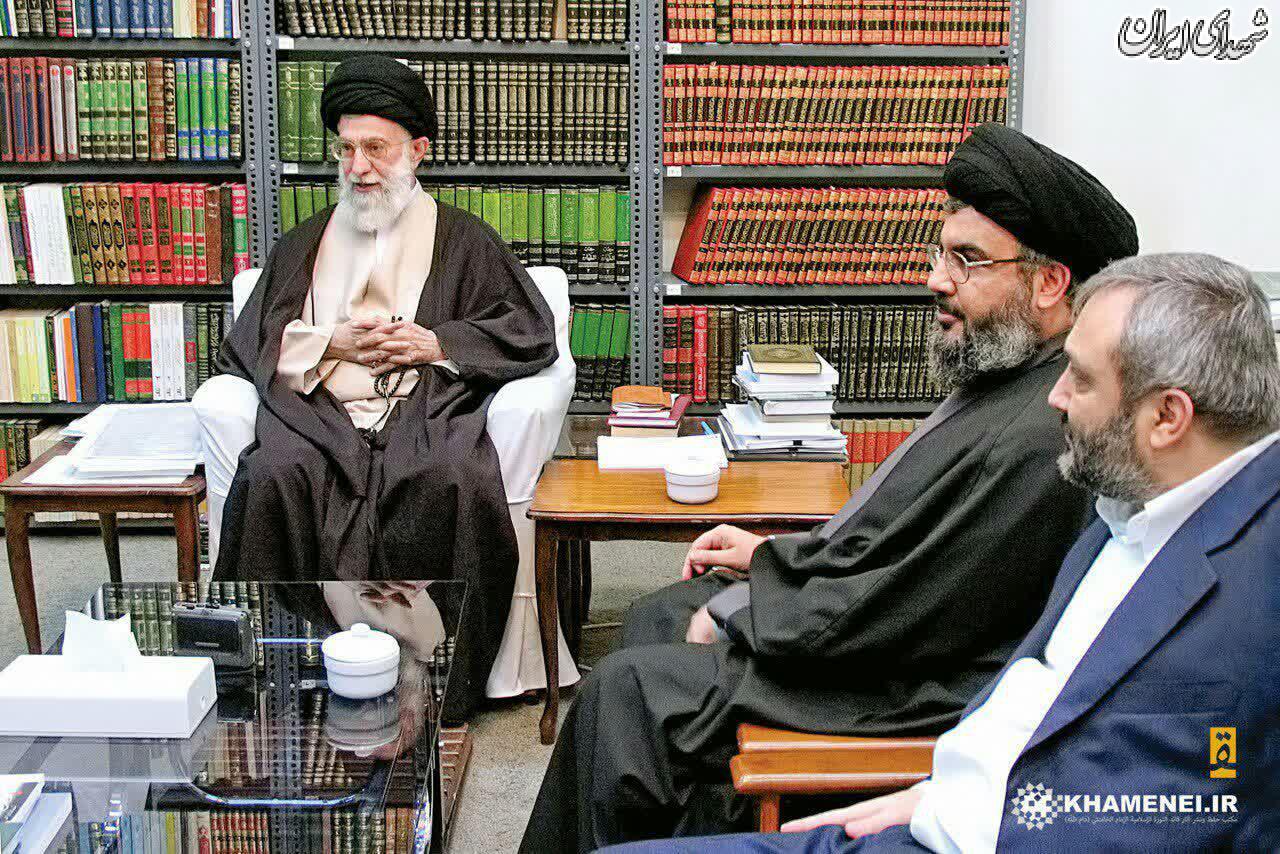 عکس/ عماد و سیدحسن مهمان آقا شدند