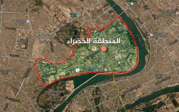 اصابت ۲ راكت به نزدیکی سفارت آمریکا در بغداد اصابت ۲ راكت به نزدیکی سفارت آمریکا در بغداد
