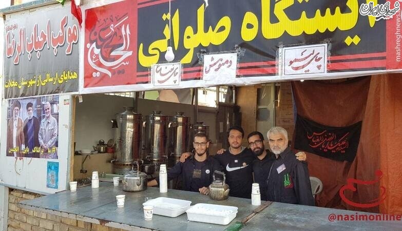 عکس/ کمدین محبوب خندوانه در موکب اربعین