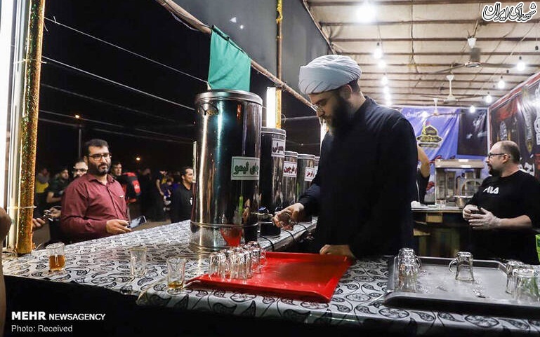 عکس/ خادمی رئیس سازمان تبلیغات اسلامی در مرز شلمچه