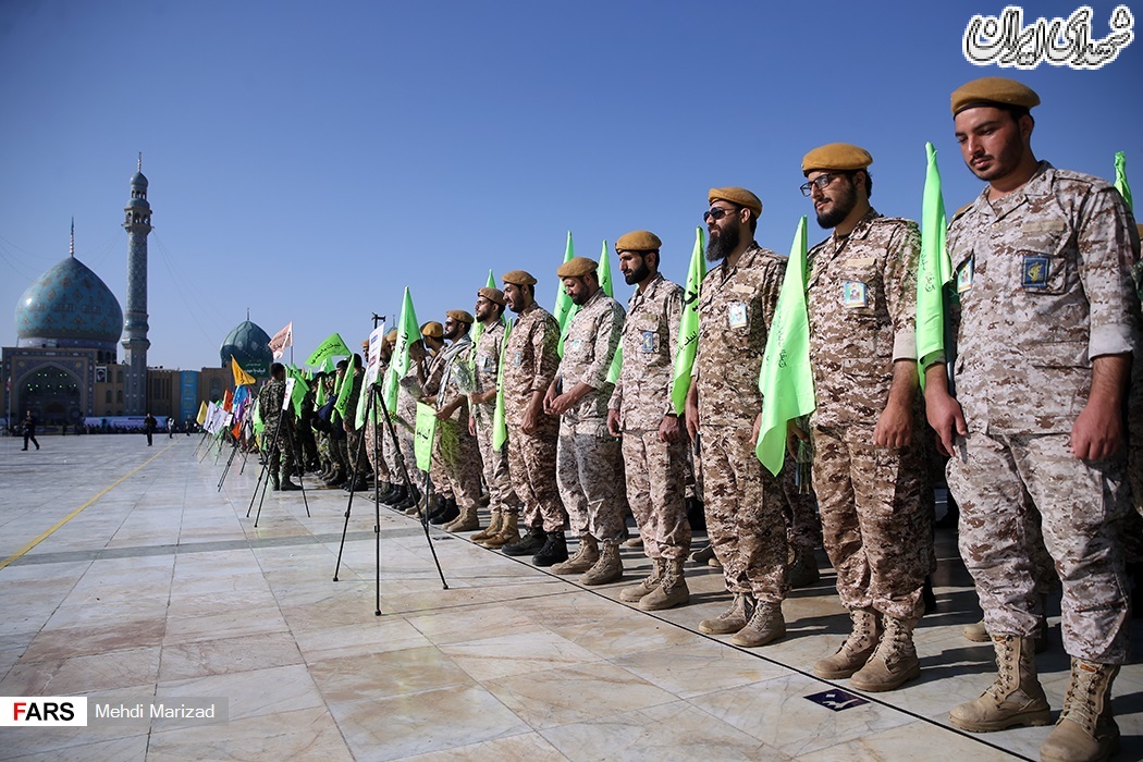 عهد سربازی در «مسجد مقدس جمکران»