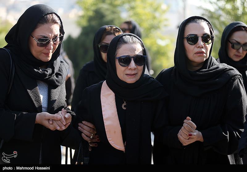 عکس/ همدردی دو بازیگر به همسر مجید اوجی