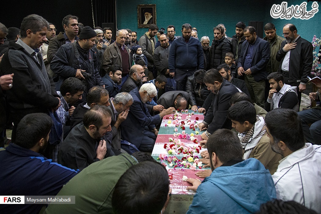 تشییع بسیجی شهید «محمد مهدی رضوان»