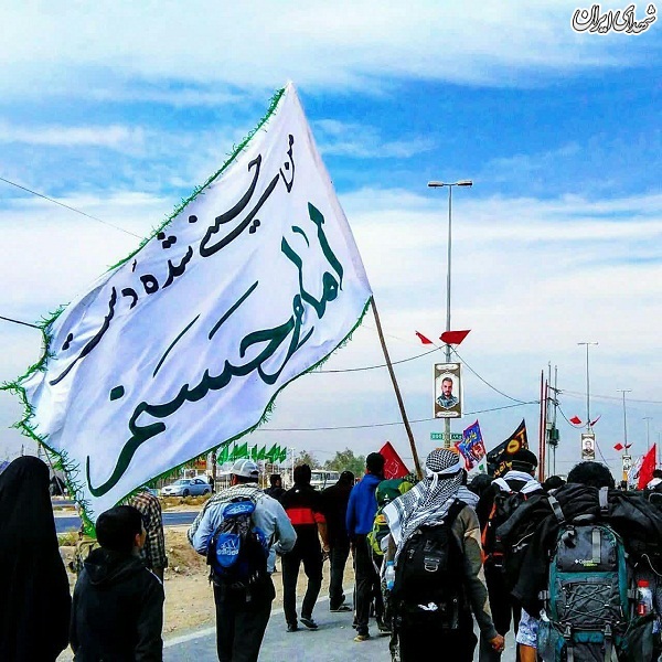 عکس/ من حسینی شده دست امام حسنم
