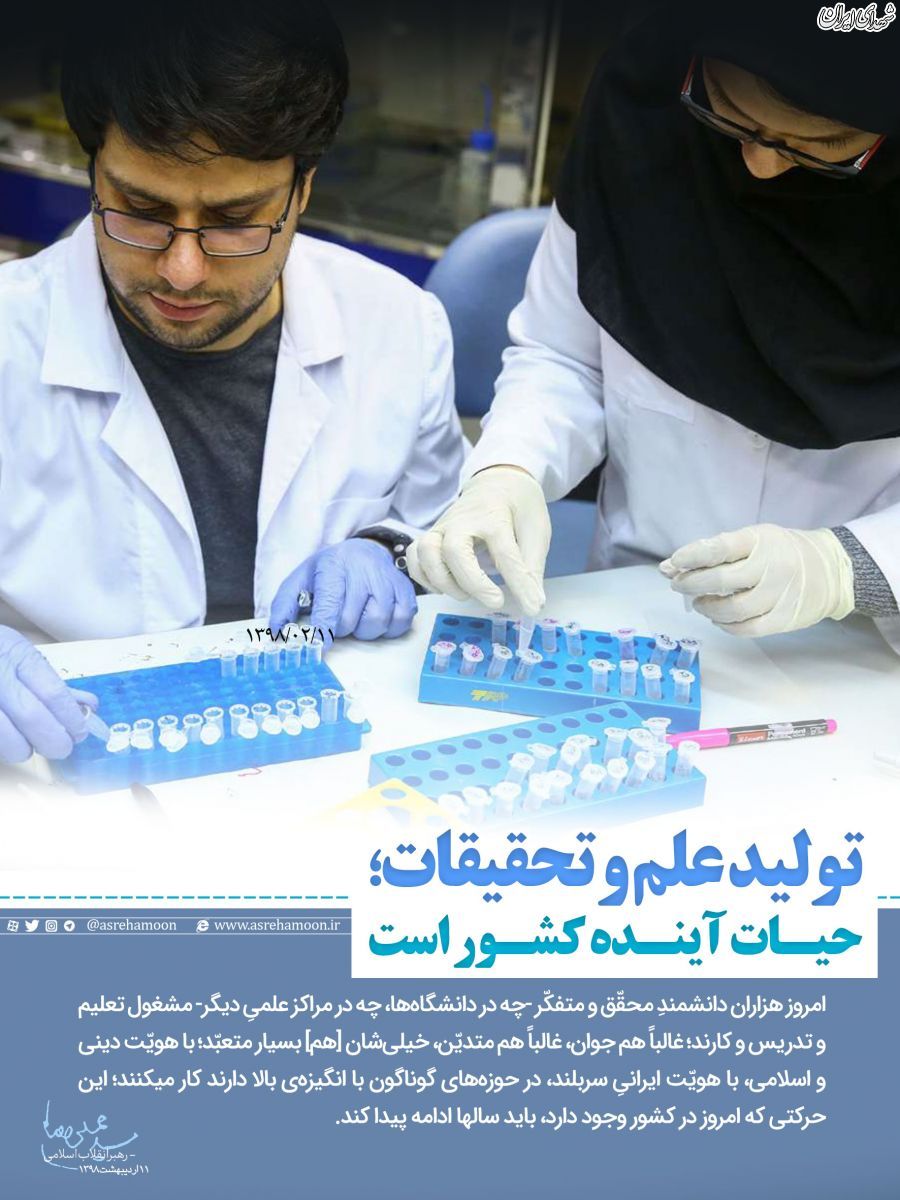 مجموعه پوستر/ تولید علم؛ عزت ملی