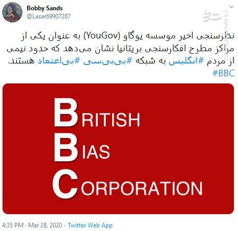 BBC حتی به انگلیسیها هم رحم نکرد+ عکس BBC حتی به انگلیسیها هم رحم نکرد+ عکس