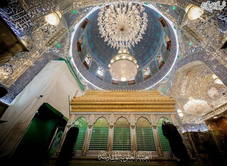 عکس/ حرم علوی در آستانه نیمه شعبان