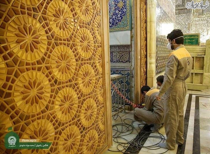عکس/ حرم تعطیل نیست