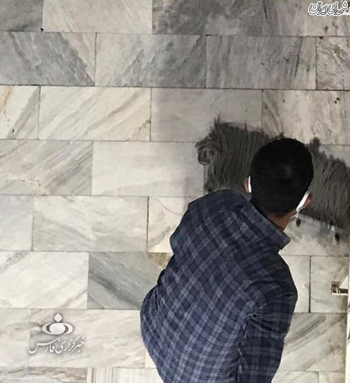این پرستار داوطلب، مدافع حرم است +عکس این پرستار داوطلب، مدافع حرم است +عکس