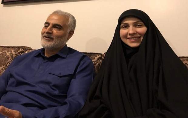از فاطمه مغنیه به قاسم سلیمانی مردی خارج از این زمان+عکس از فاطمه مغنیه به قاسم سلیمانی مردی خارج از این زمان+عکس