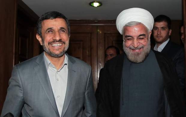 نامه احمدی نژاد به روحانی: جلوی شروع جنگ را بگیر نامه احمدی نژاد به روحانی: جلوی شروع جنگ را بگیر