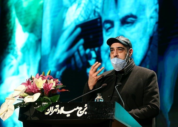 رونمایی از مجسمه حاج قاسم